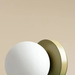 Sklep Kaja Kulista lampka do sypialni w stylu cozy 1076B12_S z serii BALL | Kaja