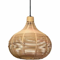 Outlet Kulista, pleciona lampa wisząca ABR-LW16-BH-E27 BOHO | Kaja Żyrandole Nowoczesne
