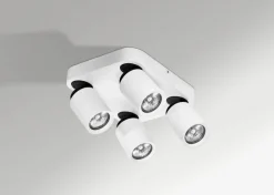 Cheap Kwadratowa lampa sufitowa z ruchomymi tubami AZ0682 TOMI | Kaja Żyrandole Nowoczesne