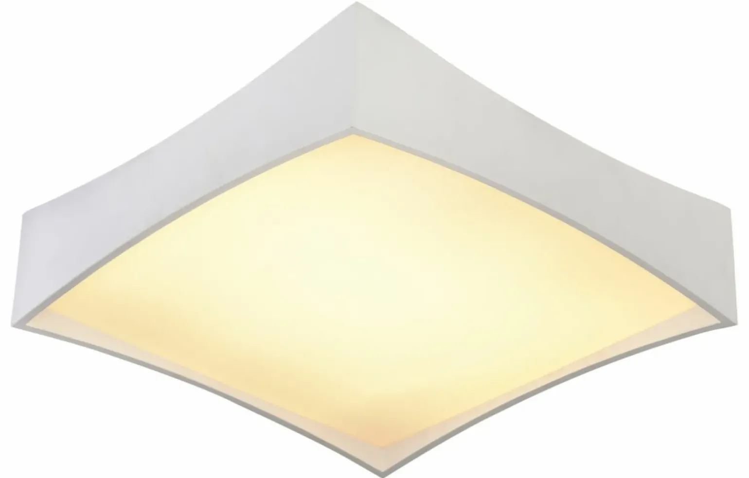 Sklep Kaja Kwadratowa lampa sufitowa LED do salonu AZ2625 VVECCIO | Kaja