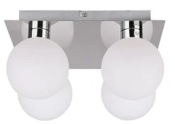 Sale Kwadratowa lampa z białymi kloszami 98-03256 ODEN | Kaja Oświetlenie Żyrandole Nowoczesne