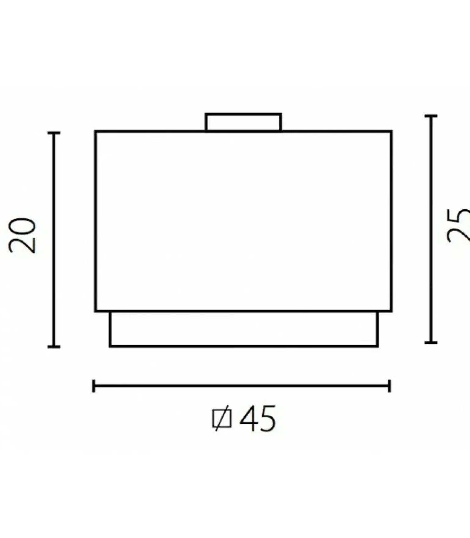 Sklep Kaja Kwadratowa lampa z podwójnym abażurem 45cm 67044 LASTRA | Kaja