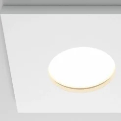 Sklep Kaja Kwadratowe oczko podtynkowe, do holu DL083-01-GU10-SQ-W z serii STARK