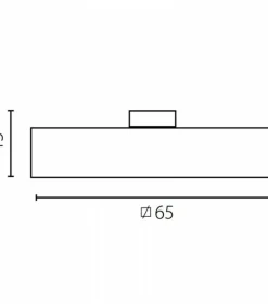 Sklep Kaja Kwadratowy, duży plafon do sypialni 67508 TOLEDO | Kaja Oświetlenie