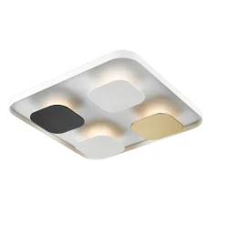 Sklep Kaja Kwadratowy, ozdobny plafon LED A0563-04H-S8TH CONSTELLATION | Kaja