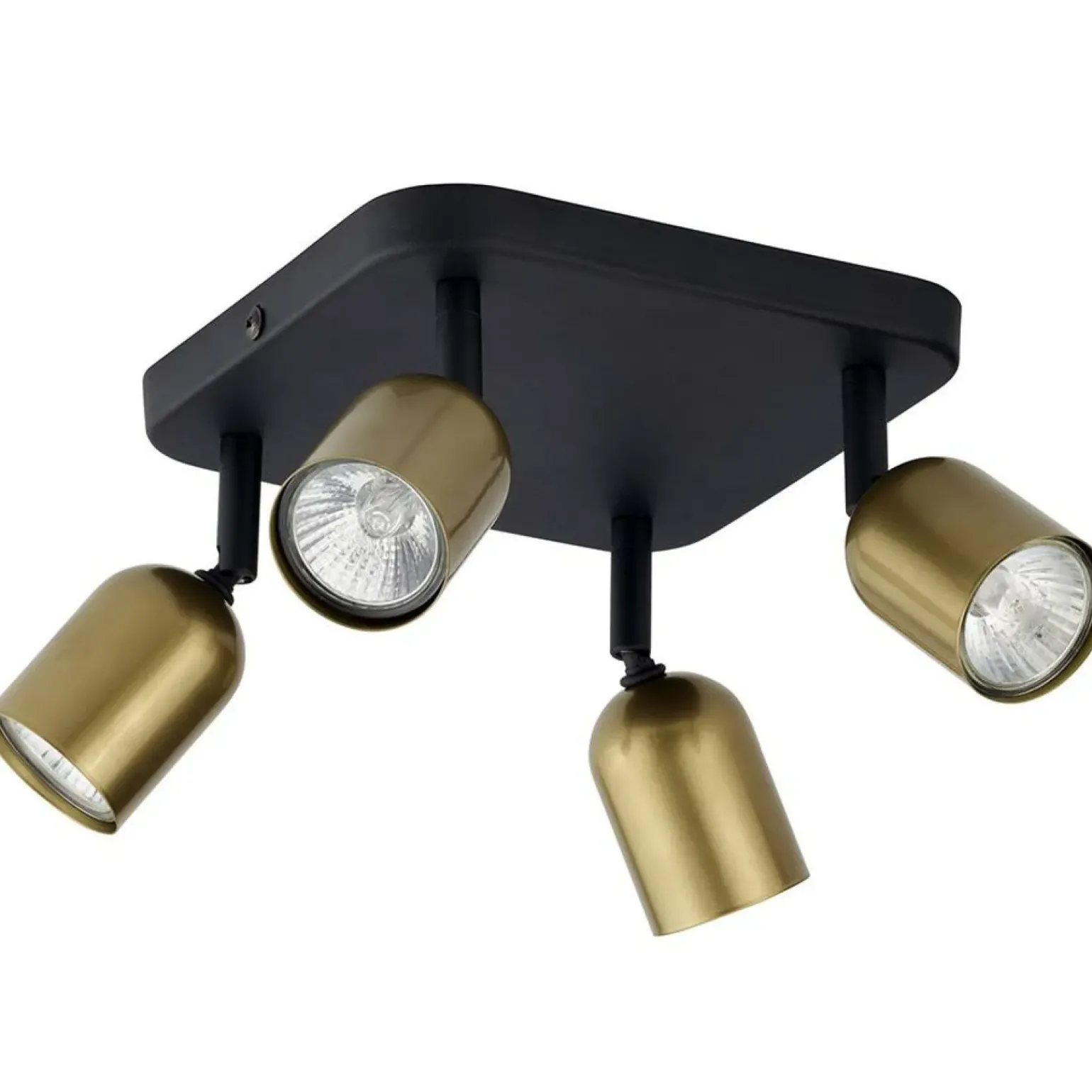 Cheap Kwadratowy plafon z ruchomymi spotami TK 3307 TOP | Kaja Oświetlenie Żyrandole Nowoczesne