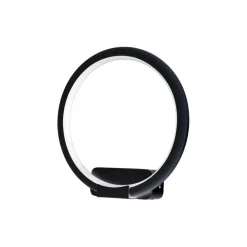 Sklep Kaja Lampa ścienna czarna obręcz LED ML506 ORION BLACK | Kaja Oświetlenie