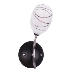 Sklep Kaja Lampa ścienna imitująca kwiat K-JSL-6093/1W CHR XENA | Kaja