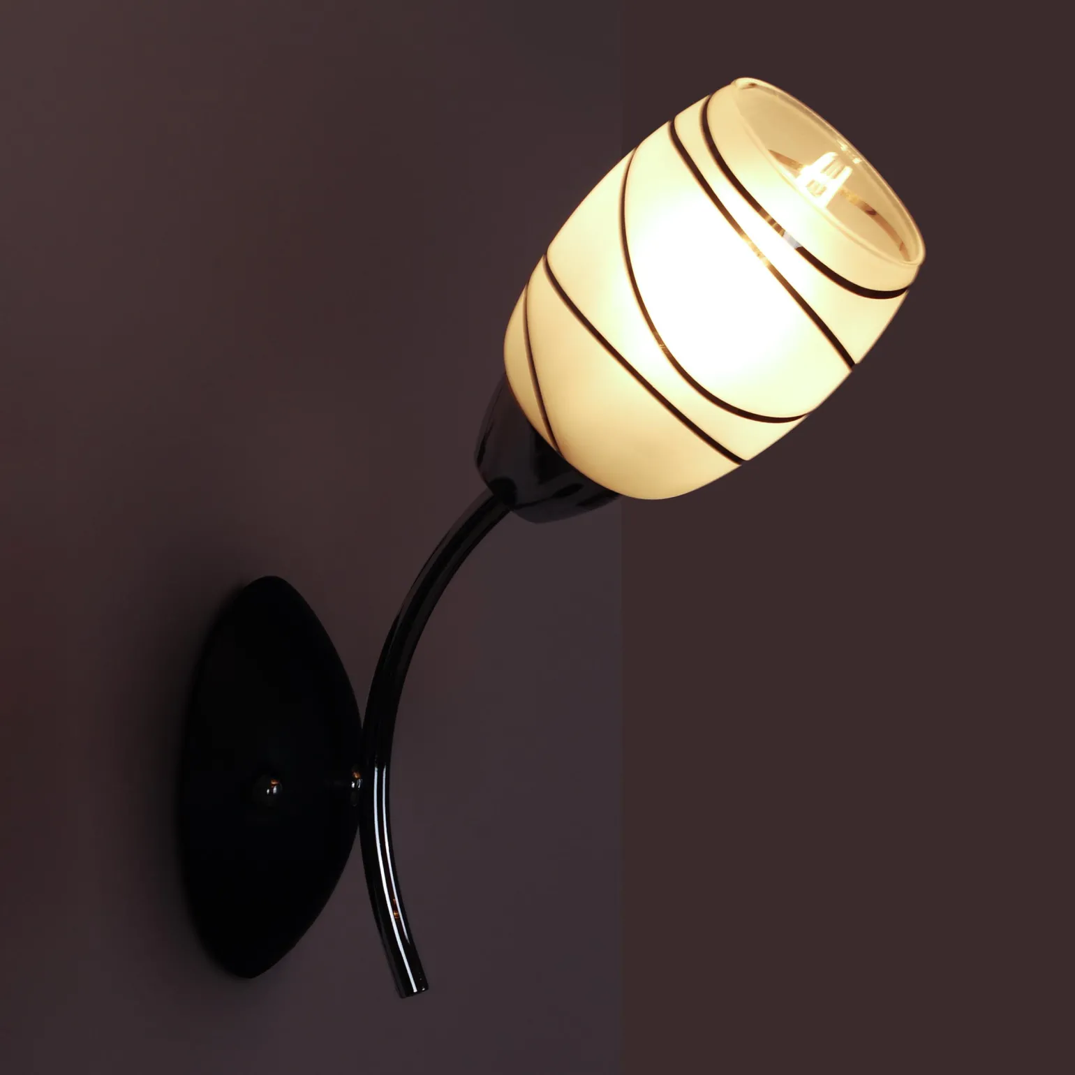 Sklep Kaja Lampa ścienna imitująca kwiat K-JSL-6093/1W CHR XENA | Kaja