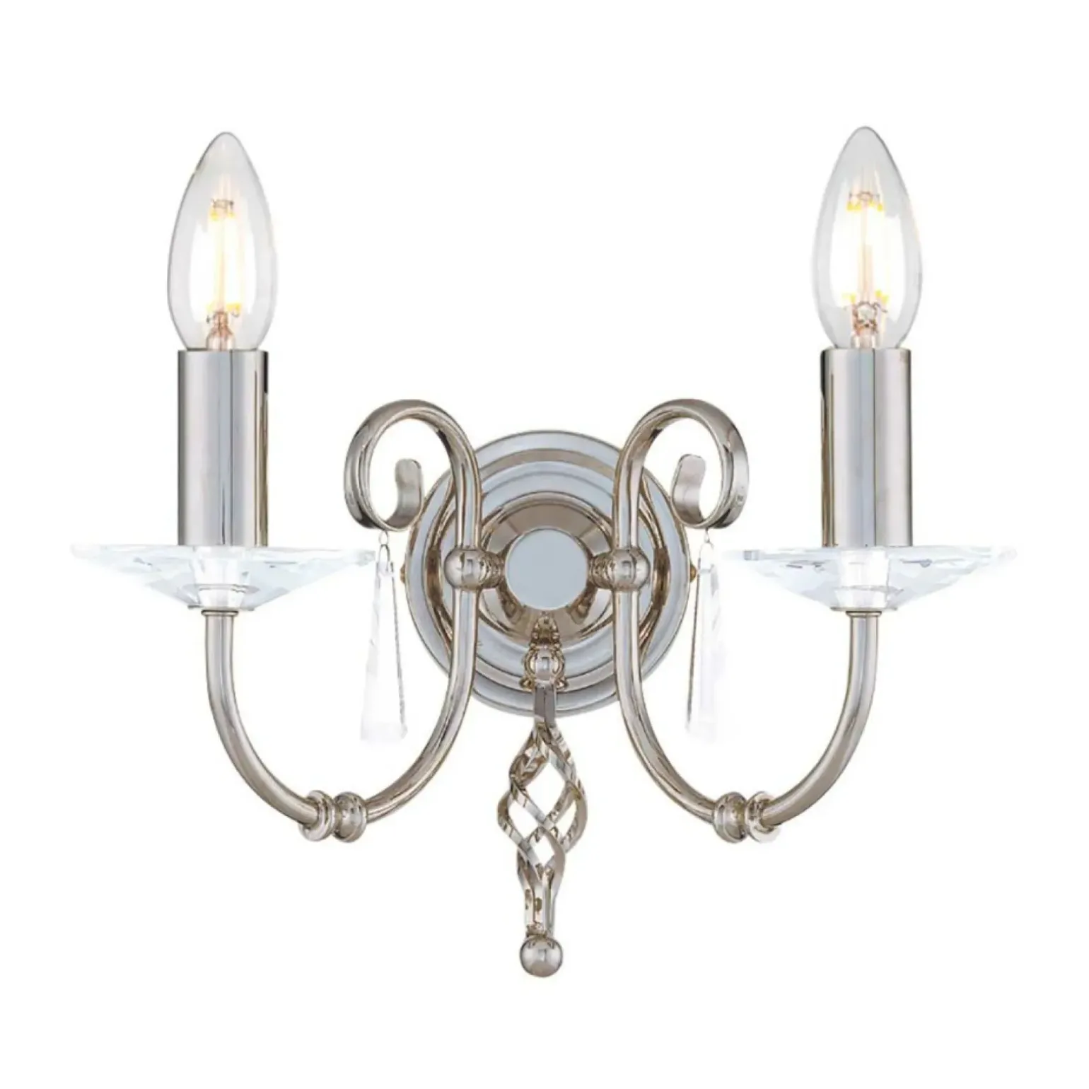 Sklep Kaja Lampa ścienna kolor polerowany nikiel AG2-POL-NICKEL z serii AEGEAN