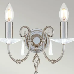 Sklep Kaja Lampa ścienna kolor polerowany nikiel AG2-POL-NICKEL z serii AEGEAN