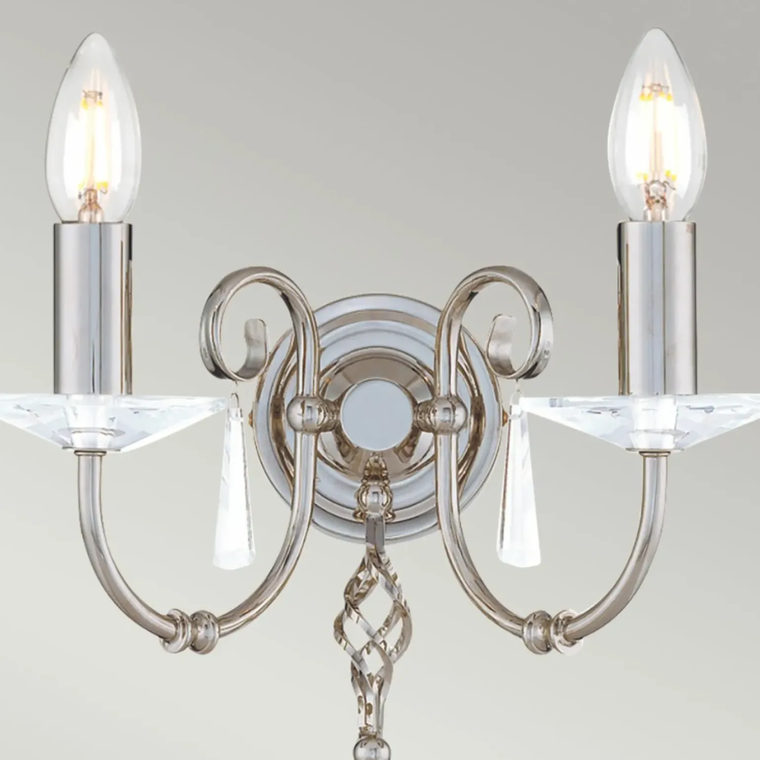 Sklep Kaja Lampa ścienna kolor polerowany nikiel AG2-POL-NICKEL z serii AEGEAN