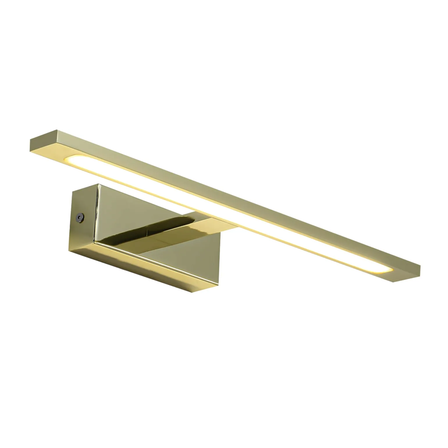 Sklep Kaja Lampa ścienna LED złota, łazienkowa GS-LWB-12W GOLD ISLA | Kaja