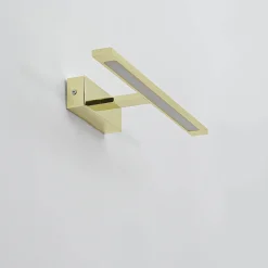 Sklep Kaja Lampa ścienna LED złota, łazienkowa GS-LWB-12W GOLD ISLA | Kaja