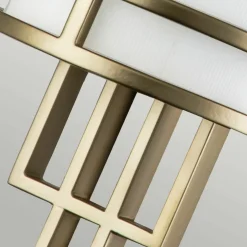 Sklep Kaja Lampa ścienna, naturalny mosiądz FE-FUSION1-PNBR z serii FUSION