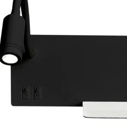 Sklep Kaja Lampa ścienna z gniazdem USB, obok łóżka ML6344 SHELF | Kaja