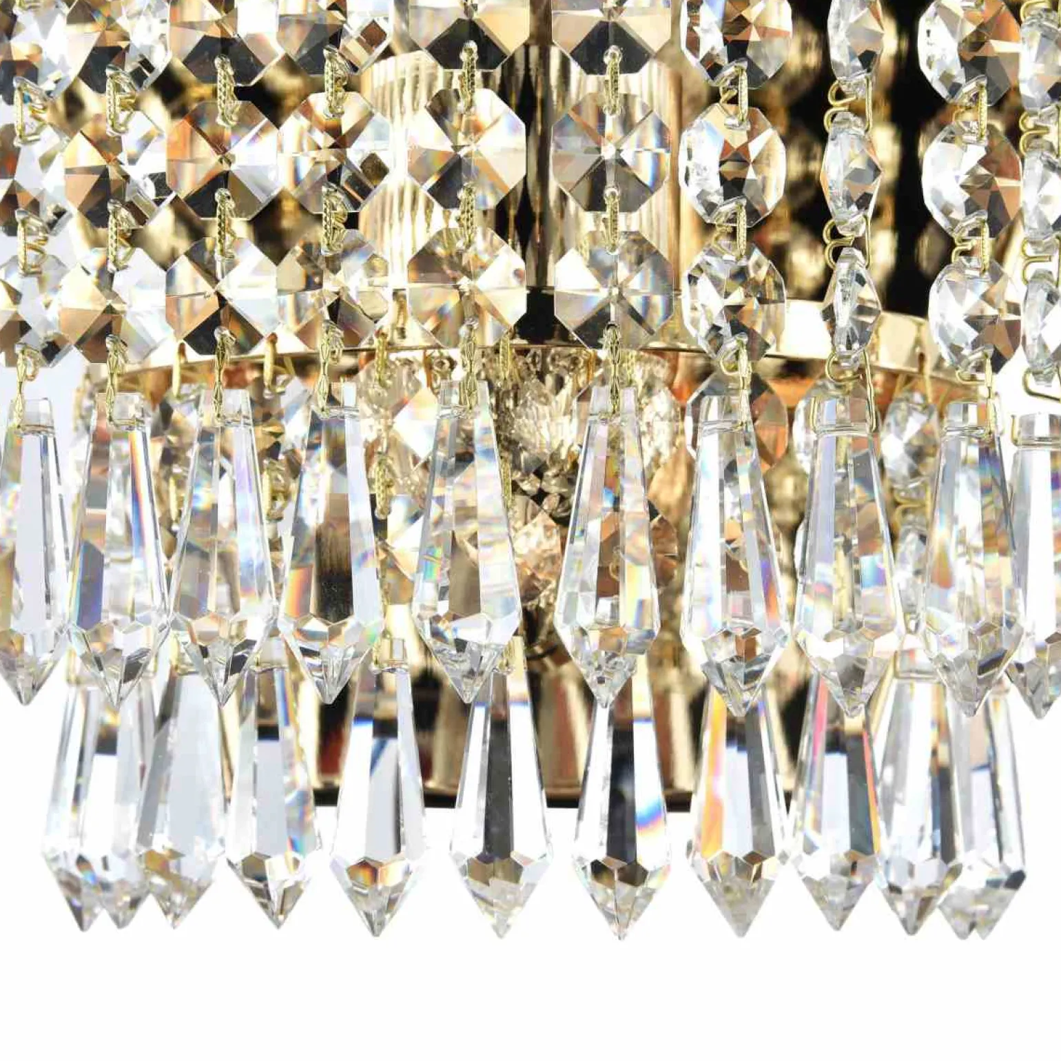 Sklep Kaja Lampa ścienna z kryształkami DIA890-WL-01-G PALACE | Kaja Oświetlenie