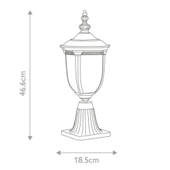 Sklep Kaja Lampa cokołowa, niska, stojąca CL3-S z serii CLEVELAND