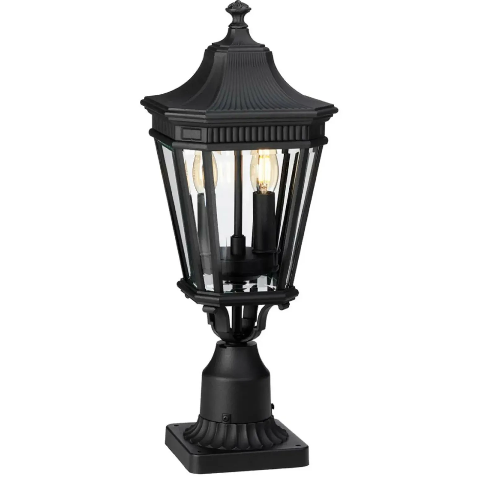 Sklep Kaja Lampa cokołowa, stojąca FE-COTSLN3-M-BK z serii COTSWOLD LANE