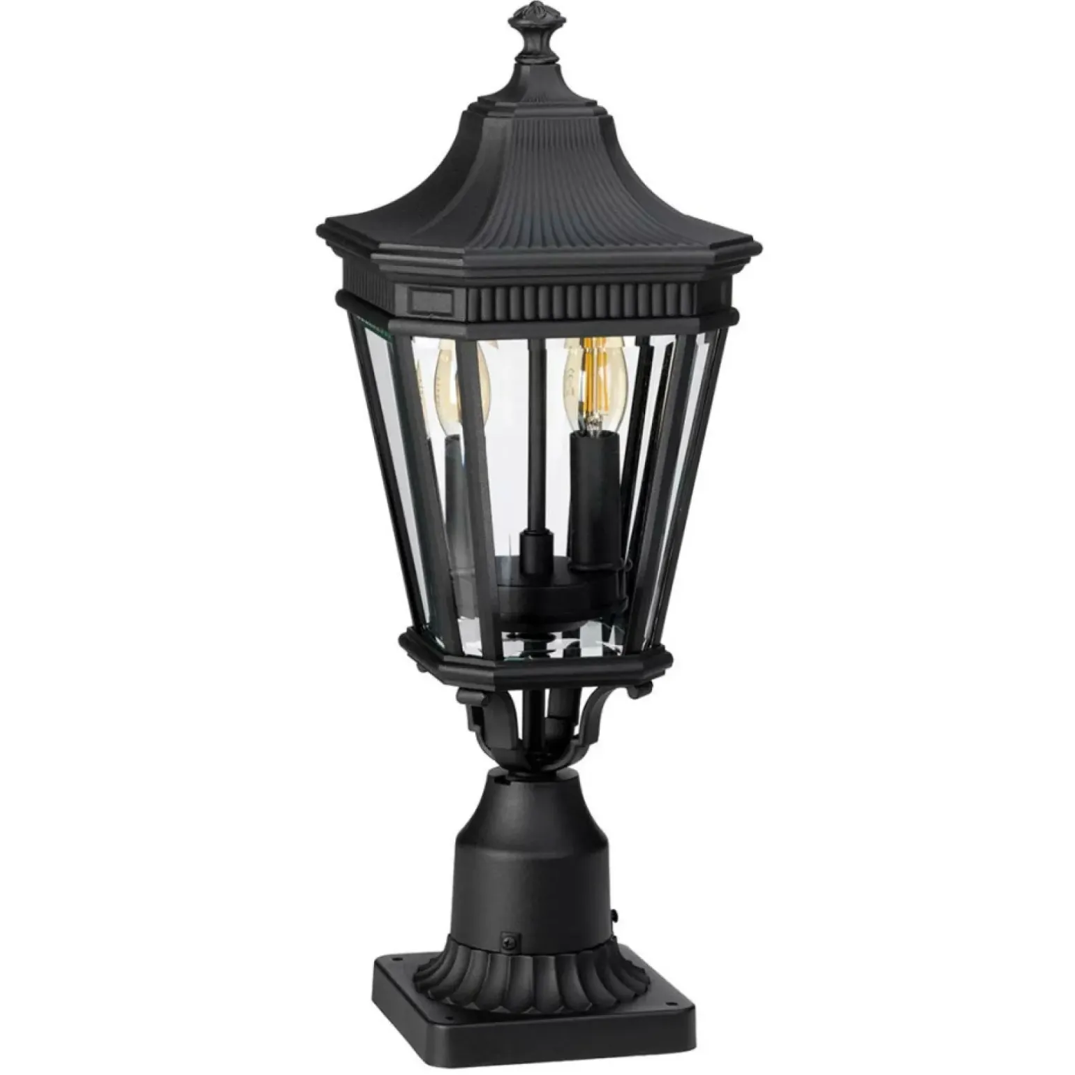 Sklep Kaja Lampa cokołowa, stojąca FE-COTSLN3-M-BK z serii COTSWOLD LANE