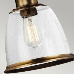 Sklep Kaja Lampa, kolor postarzanego mosiądzu FE-HOBSON-3P-AB z serii HOBSON