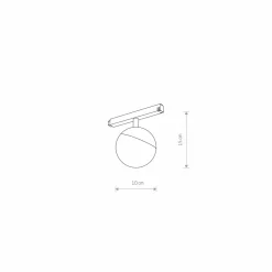 Sklep Kaja Lampa kula do szyny magnetycznej 1F 10647 LVM LID LED | Kaja