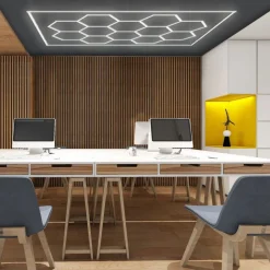 Sklep Kaja Lampa LED na sufit i ścianę LP-0109/2C 4K GEOMETRIC SYSTEM | Kaja