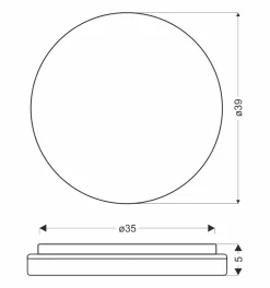 Sklep Kaja Lampa ledowa z drewnianym elementem 14-75253 z serii GANDAVA | Kaja Oświetlenie