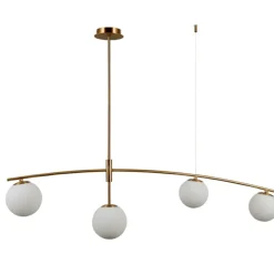Store Lampa modern glamour nad wyspę PND-31322-4-HB SENAI | Kaja Oświetlenie Żyrandole Nowoczesne