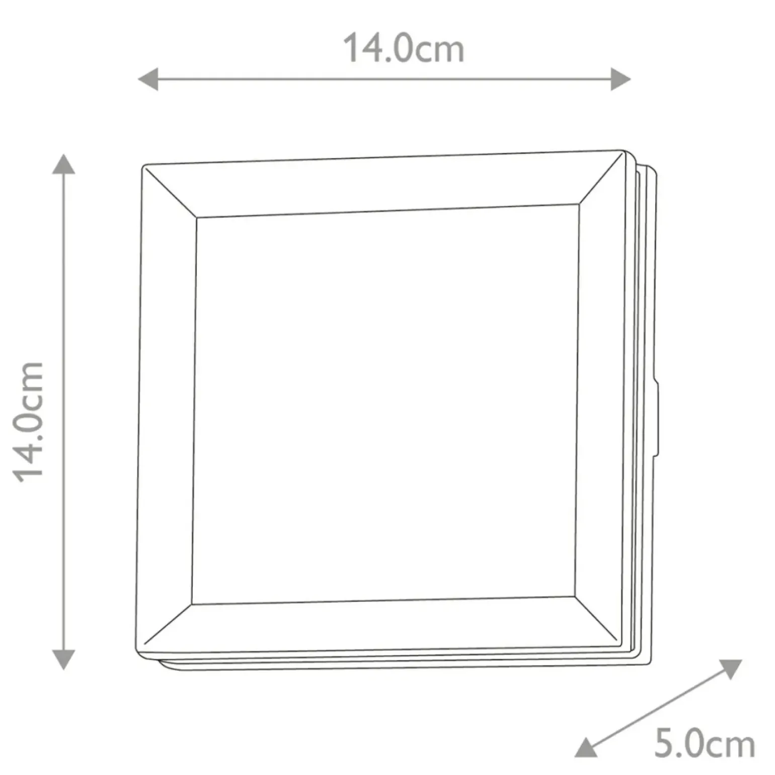Sklep Kaja Lampa naścienna, zewnętrzna EGIL-1W z serii EGIL