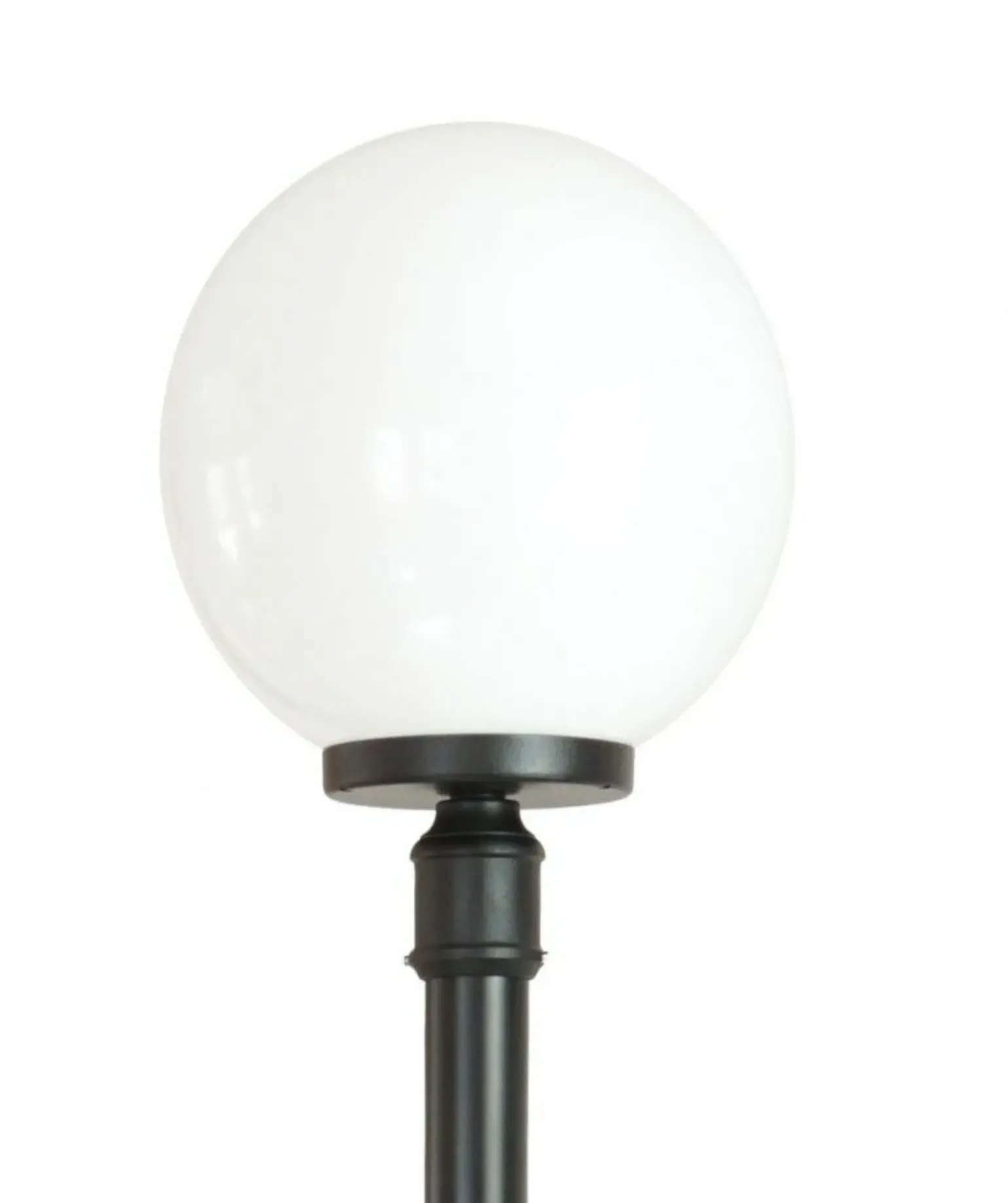 Sklep Kaja Lampa ogrodowa, czarna podstawa OGMWN 1 300 z serii KULE CLASSIC | Kaja Oświetle