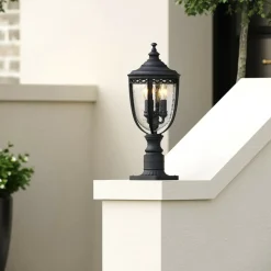 Sklep Kaja Lampa ogrodowa, na 3 żarówki FE-EB3-M-BLK z serii ENGLISH BRIDLE