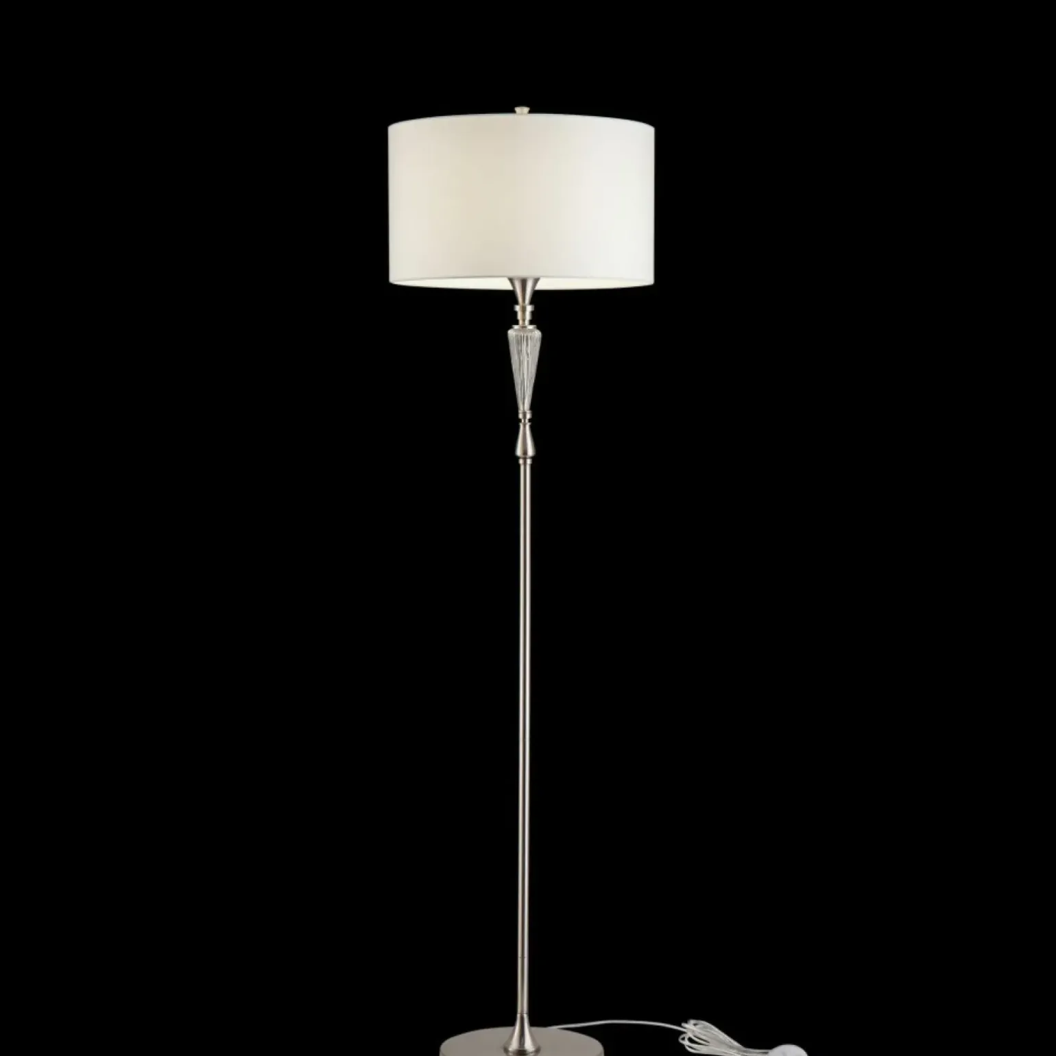 Sklep Kaja Lampa podłogowa glamour do salonu MOD014FL-01N ALICANTE | Kaja