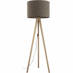 Sklep Kaja Lampa podłogowa na drewnianych nogach TK 16026 GRAND SOSNA | Kaja