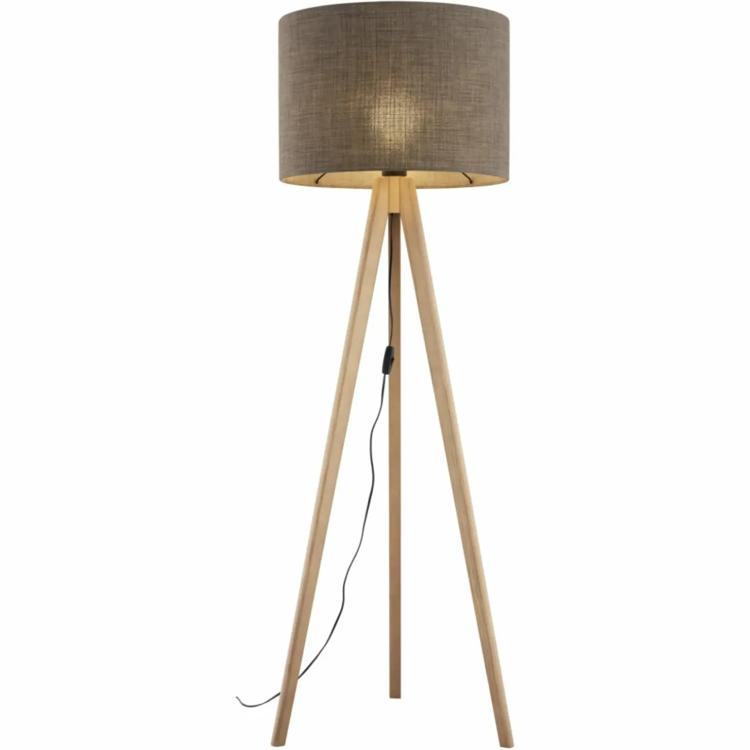 Sklep Kaja Lampa podłogowa na drewnianych nogach TK 16026 GRAND SOSNA | Kaja