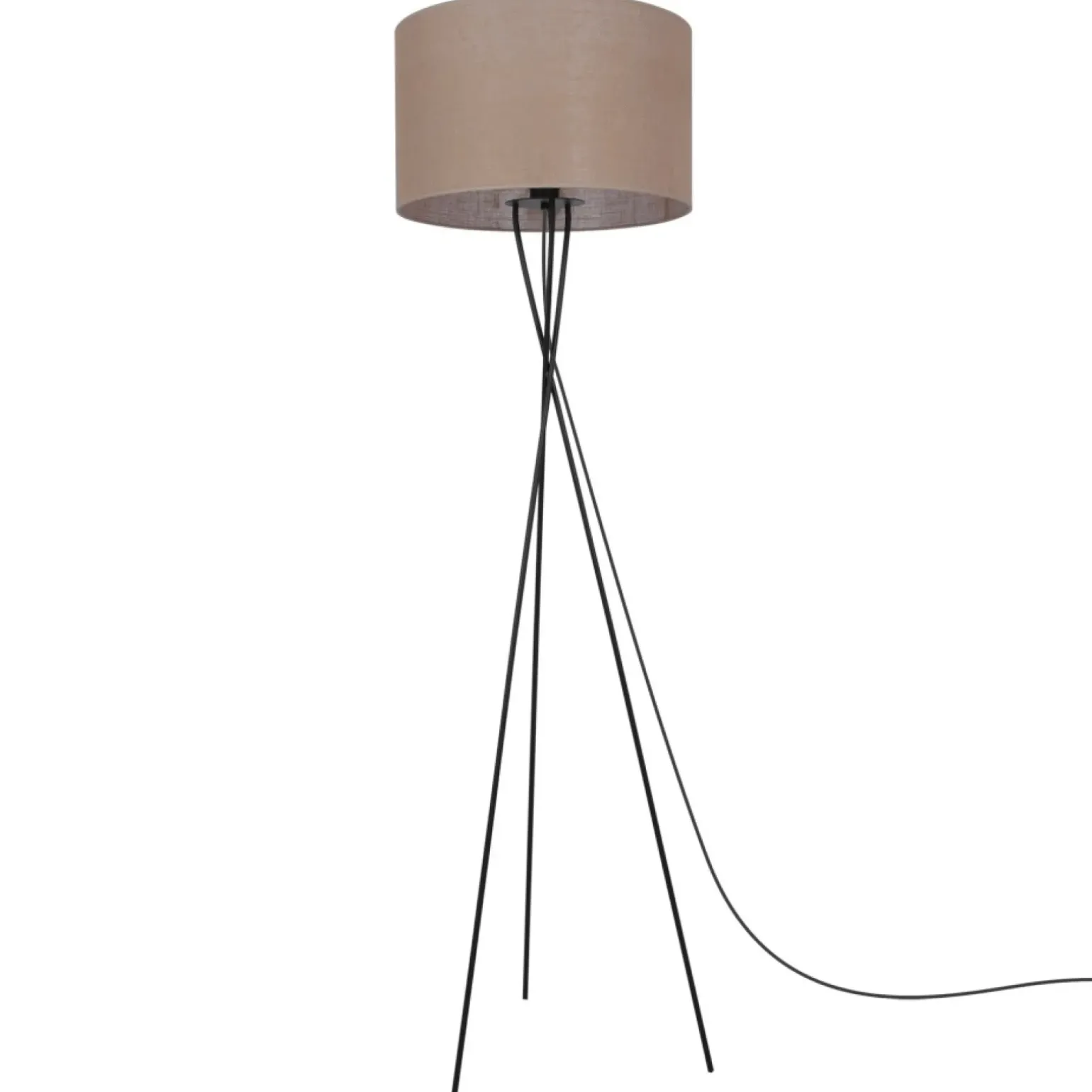 Sklep Kaja Lampa podłogowa z abażurem na trójnogu K-4379 | Kaja Oświetlenie