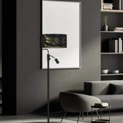 Sklep Kaja Lampa podłogowa z abażurem i doświetleniem MLP7300 z serii SENSO | Kaja Oświetle