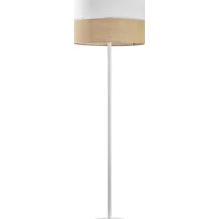 Sklep Kaja Lampa podłogowa z abażurem TK 5241 LINOBIANCO | Kaja Oświetlenie