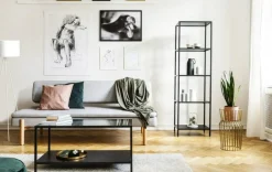 Sklep Kaja Lampa podłogowa z m abażurem 8191 | Kaja Oświetlenie