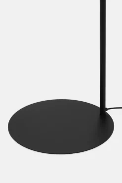 Sklep Kaja Lampa podłogowa z czarno-białym abażurem, do salonu K-5295 z serii VEGA