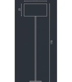 Sklep Kaja Lampa podłogowa z klasycznym abażurem 67579 RONDO | Kaja Oświetlenie