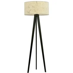 Sklep Kaja Lampa stojąca, klasyczny trójnóg z abażurem 1150/LP3 ASTON | Kaja