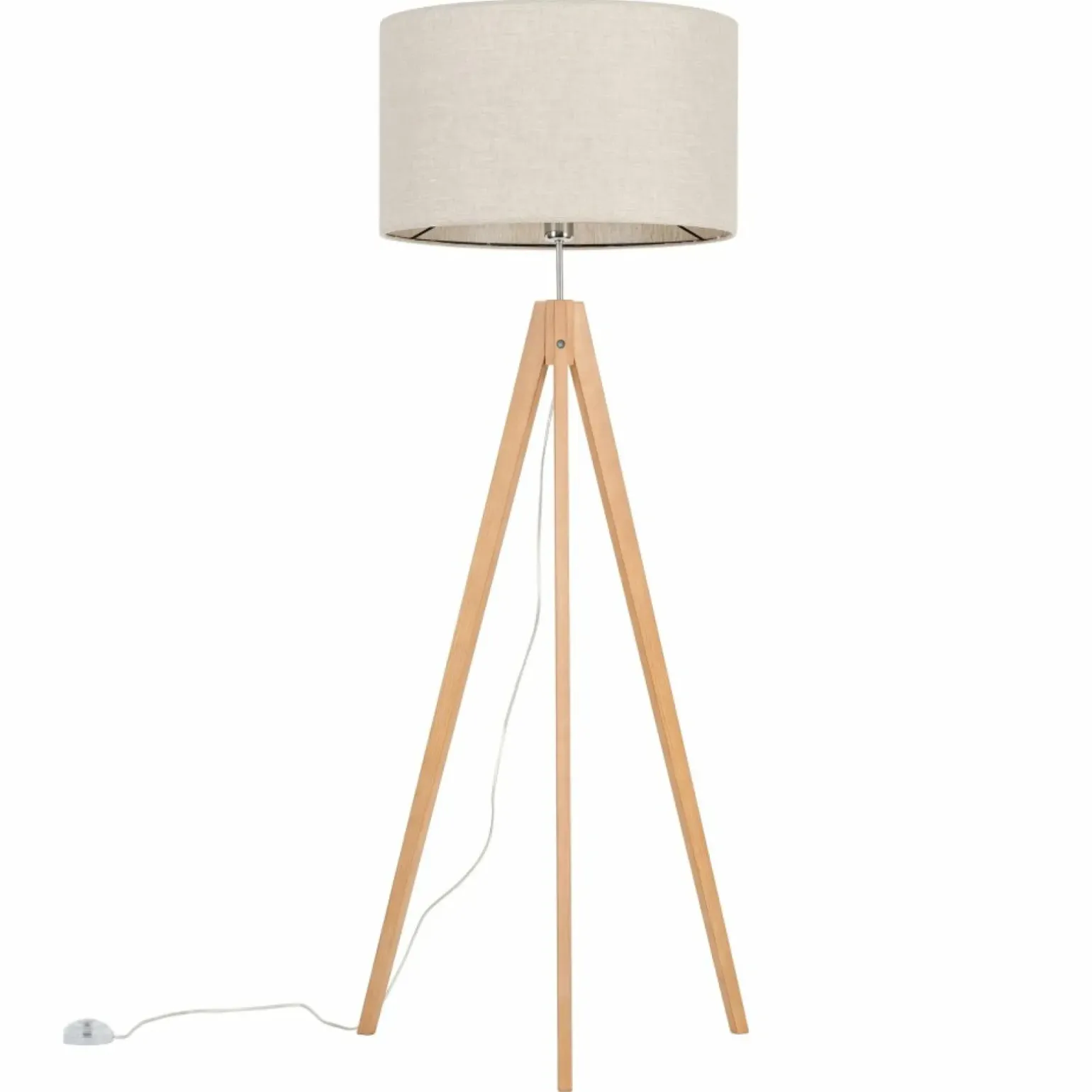 Sklep Kaja Lampa stojąca na drewnianym trójnogu TK 5415 z serii TREVISO NATURE