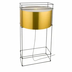 Sklep Kaja Lampa stojąca styl geometryczny - mosiądz 150cm ANT 9524 PAA | Kaja