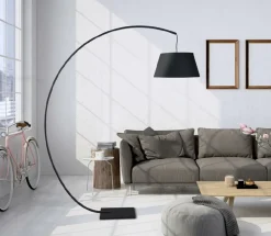Sklep Kaja Lampa stojąca w kształcie łuku, do salonu MX F0046 CELIA | Kaja