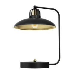 Sklep Kaja Lampa stołowa do biura, kolor czarno-złoty MLP8908 z serii FELIX | Kaja Oświetle