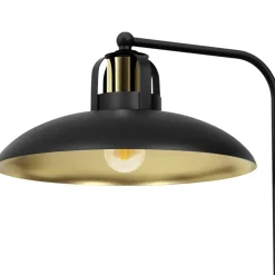 Sklep Kaja Lampa stołowa do biura, kolor czarno-złoty MLP8908 z serii FELIX | Kaja Oświetle