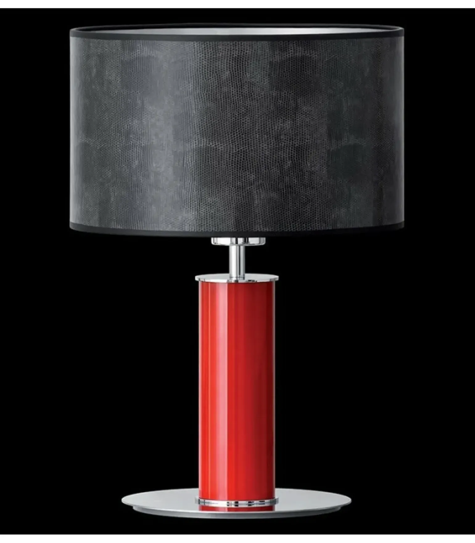 Sklep Kaja Lampa stołowa na czerwonej podstawie 67599 NODO | Kaja Oświetlenie