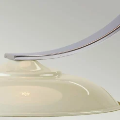 Sklep Kaja Lampa stołowa, ramię w kształcie łuku FRANKLIN-CREAM z serii FRANKLIN