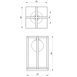 Sklep Kaja Lampa stołowa w klasycznym stylu, do salonu MLP8571 z serii DIEGO | Kaja Oświetl